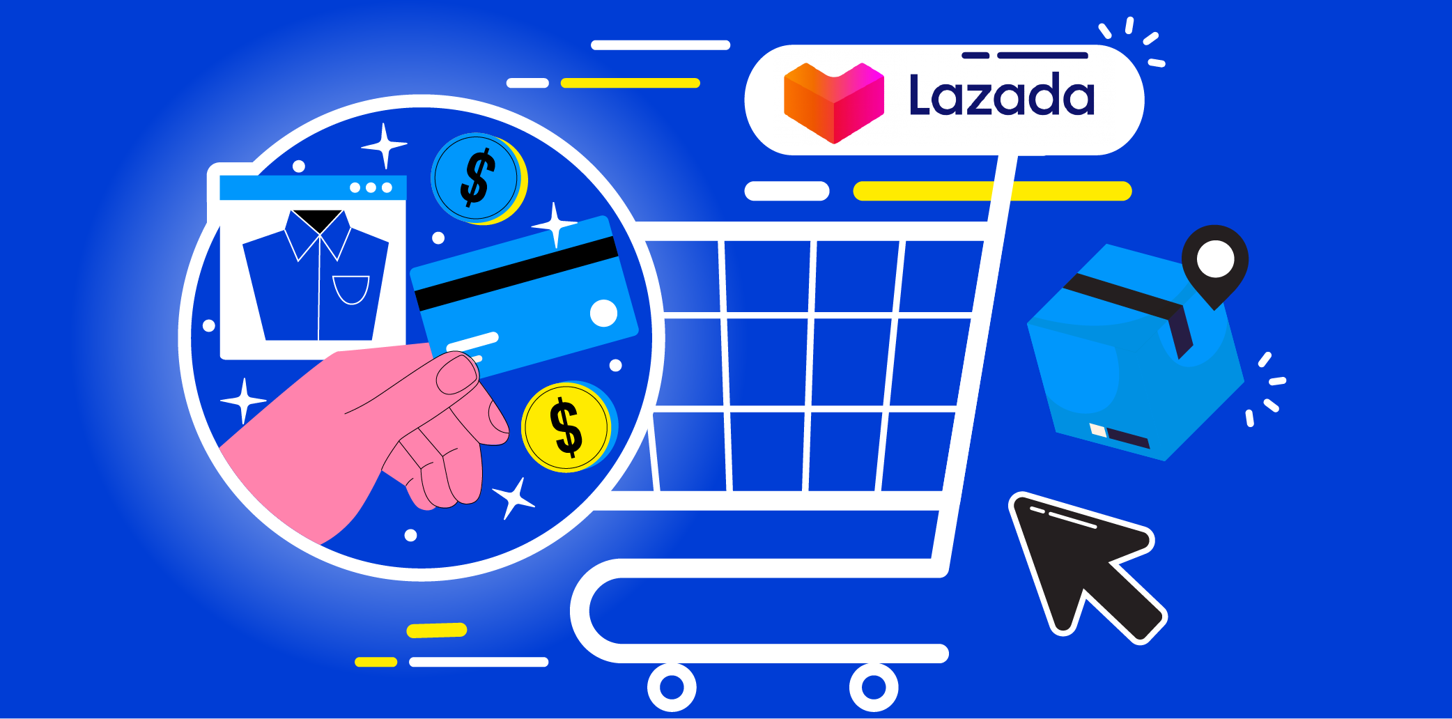 Lazada买家账户虚拟卡支付全攻略