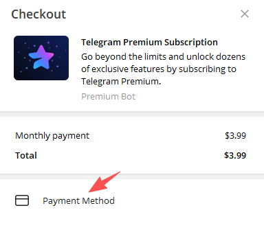 手把手教你用虚拟卡开通Telegram Premium会员