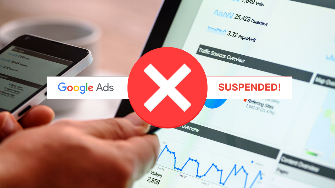Google Ads 账户封禁全解析：虚拟卡违规操作与避坑指南