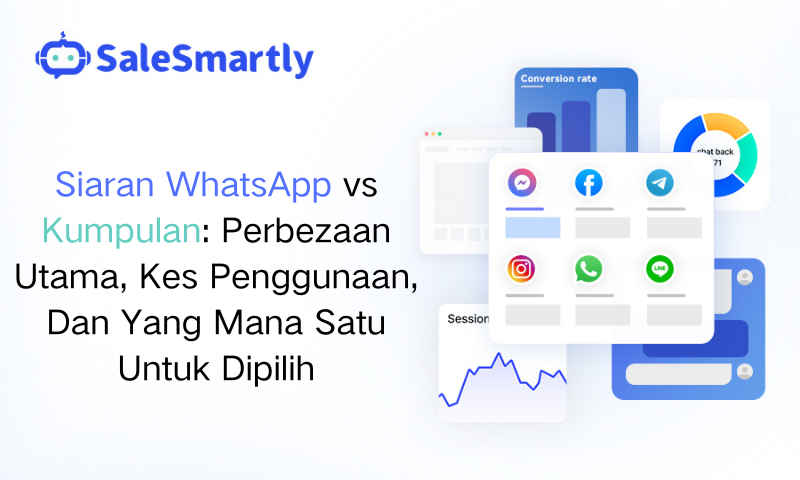Siaran WhatsApp vs Kumpulan