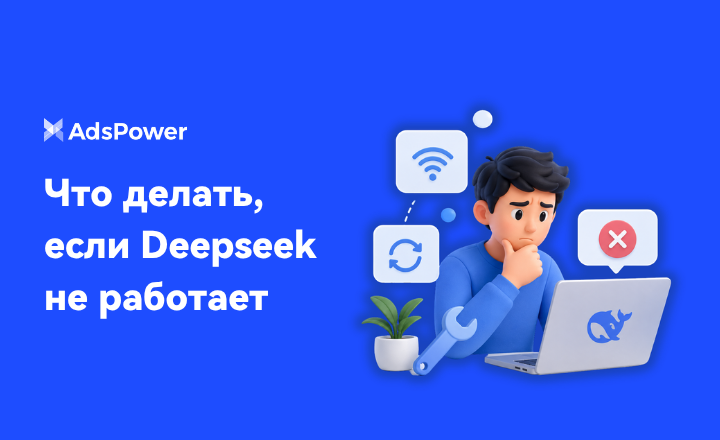 Дипсик не работает