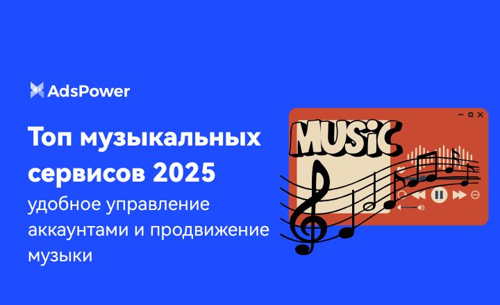 Топ музыкальных сервисов 2025