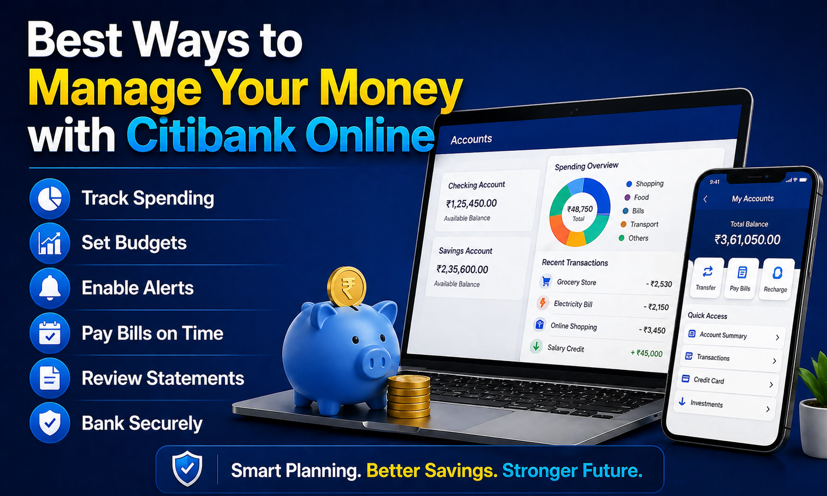 Best Ways to Manage Your Money with Citibank Online