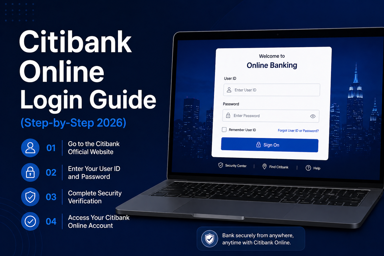 Citibank Online Login Guide (Step-by-Step 2026)