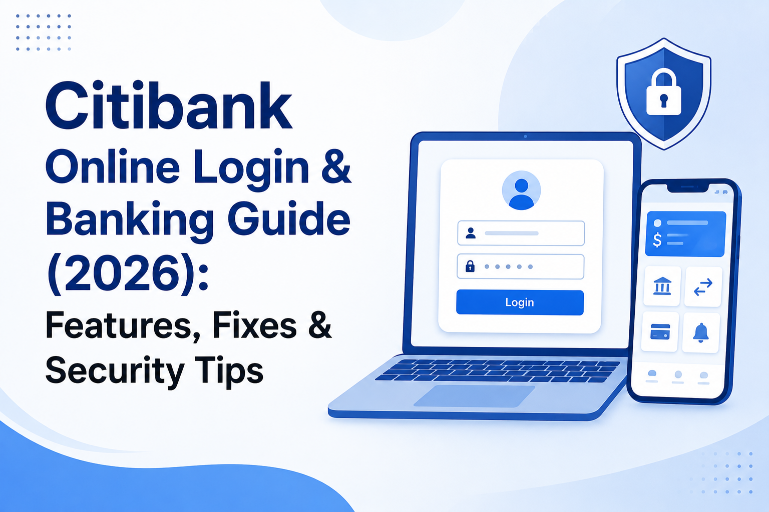 Citibank Online Login & Banking Guide (2026): Features, Fixes & Security Tips