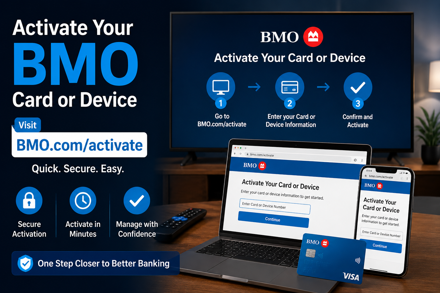 BMO.com/activate