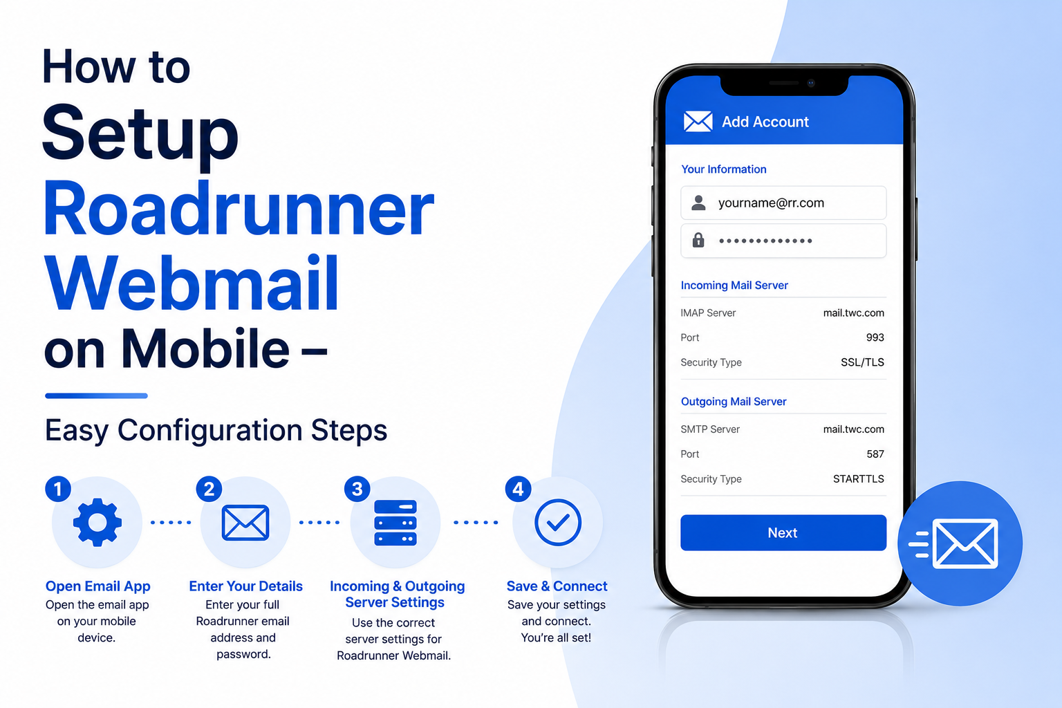 How to Setup Roadrunner Webmail on Mobile – Easy Configuration Steps