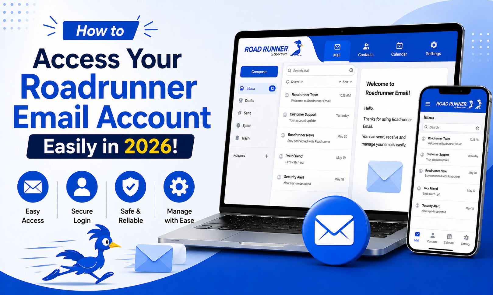 Access Roadrunner email easily