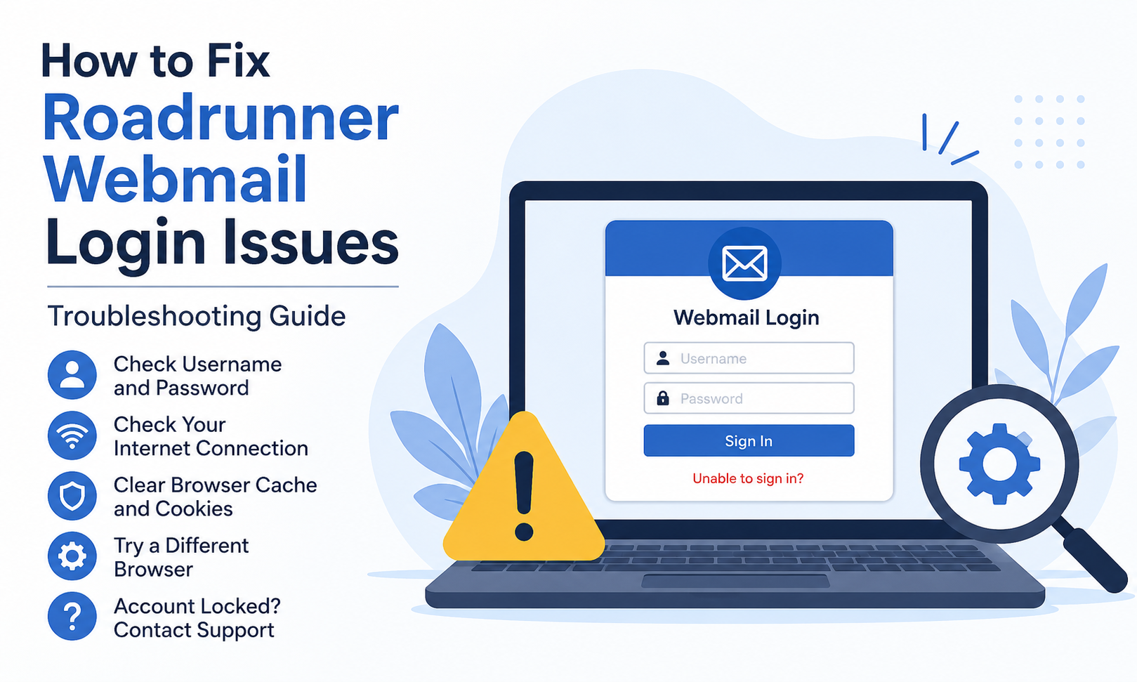 How to Fix Roadrunner Webmail Login Issues – Troubleshooting Guide