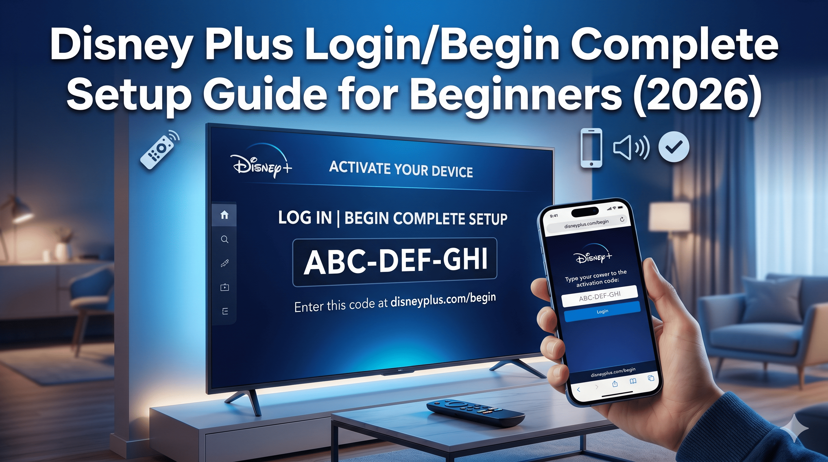 Disney Plus setup tutorial