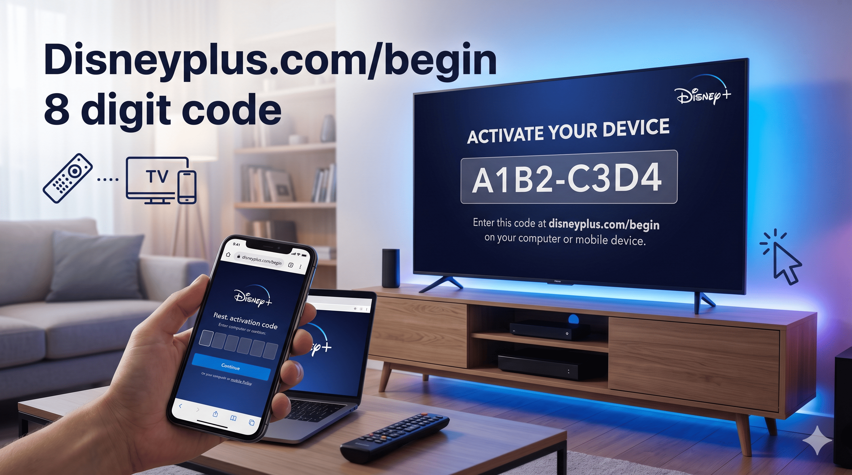 Disneyplus.com/begin