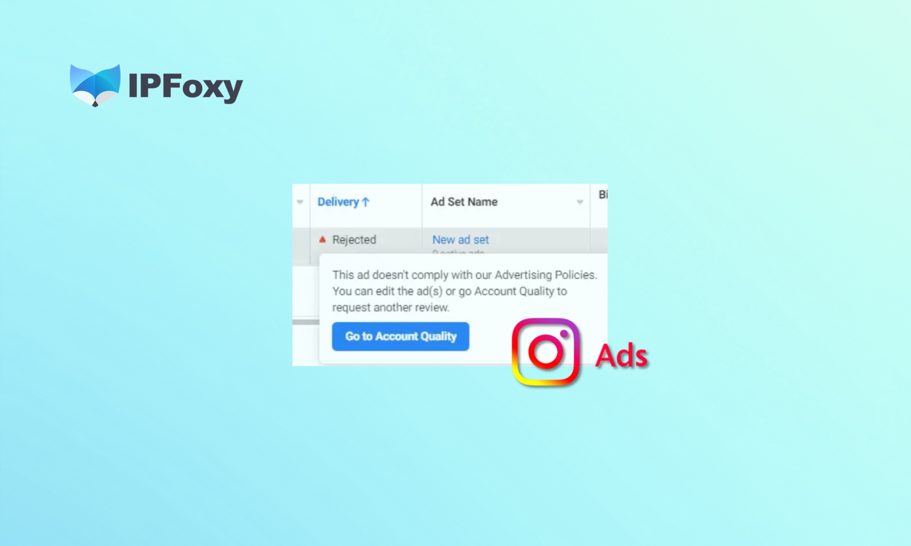 Possible reasons and solutions for Instagram ad rejection