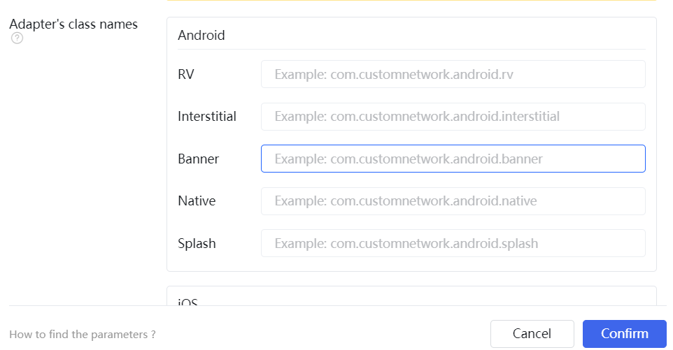 Custom Network-TopOn Help center