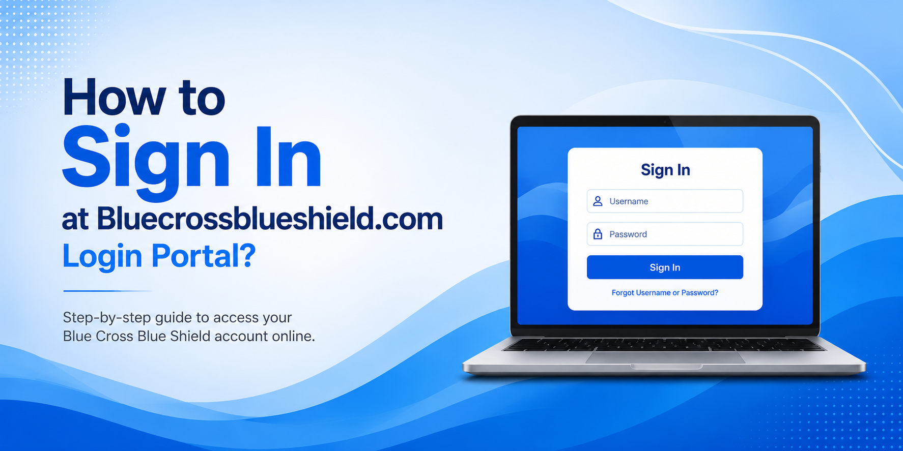 Sign In at Bluecrossblueshield